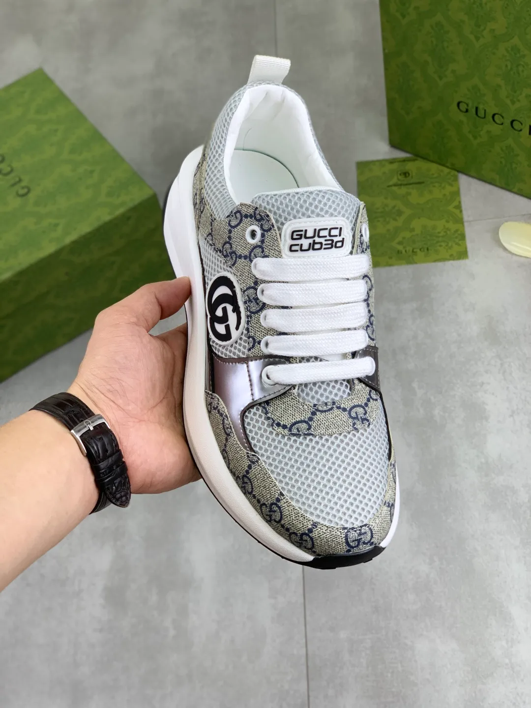 Men's men's shoes 💰P420💰【New model】 🆘 The latest model from Gucci official website🎁Classic casual and fashionable men's shoes👟Best model💥The style is simple and elegant, exclusive for trendy men. Unique official website latest brand elements👑Gucci original decoration, fashionable and generous, the fabric is made of original soft calfskin➕Comfortable soft pigskin lining ✅The official website specifies wear-resistant rubber outsole_full of elasticity, classic model taken in real life🎬Color: 3️⃣colors available😍Number: 38-44 (45 46 customized)